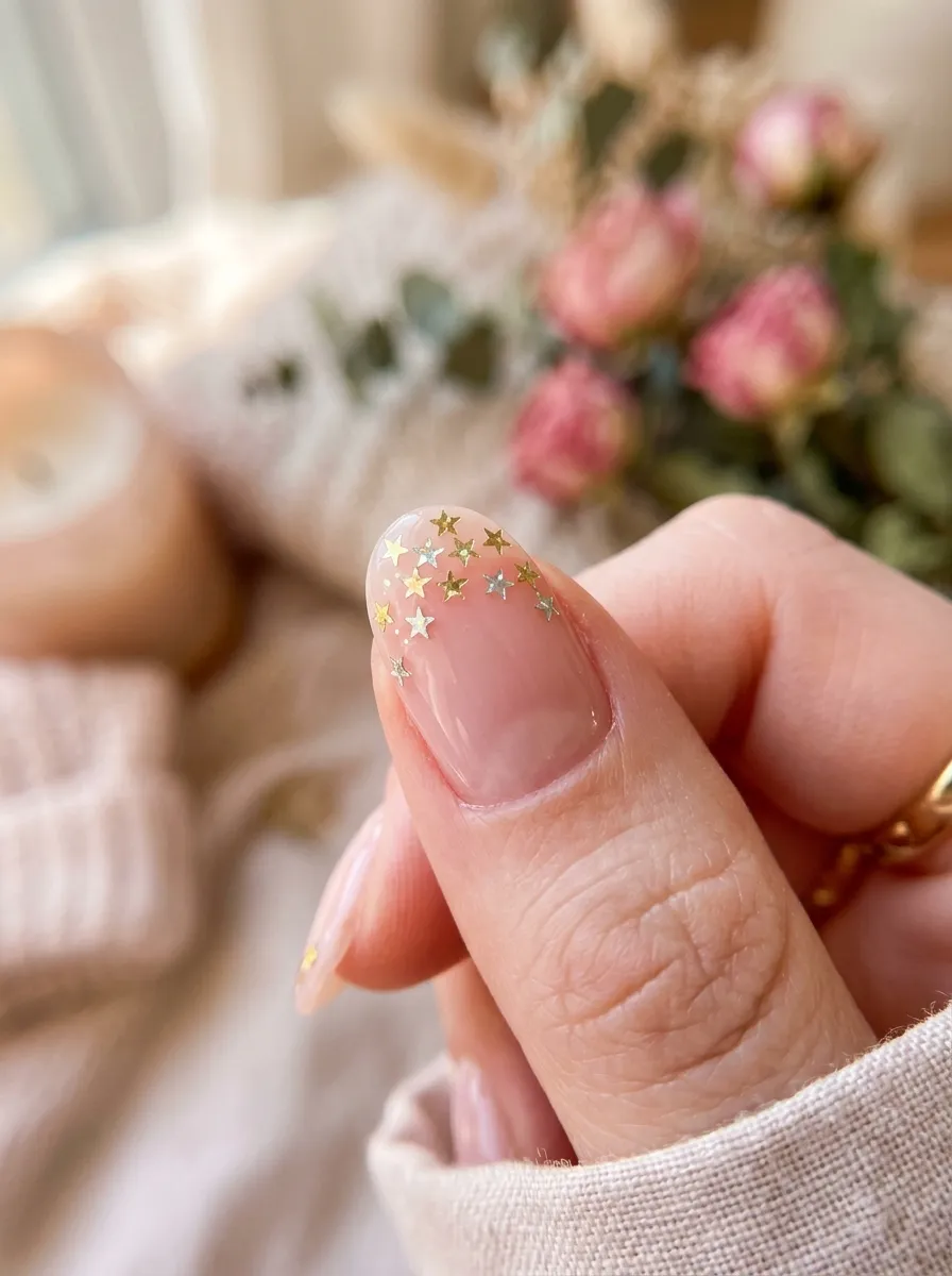 Glitter Star Accent Details