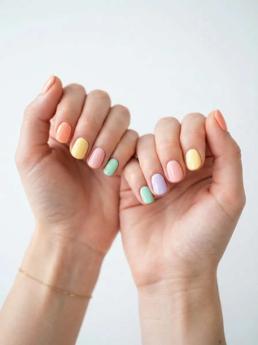 Pastel Leo Rainbow