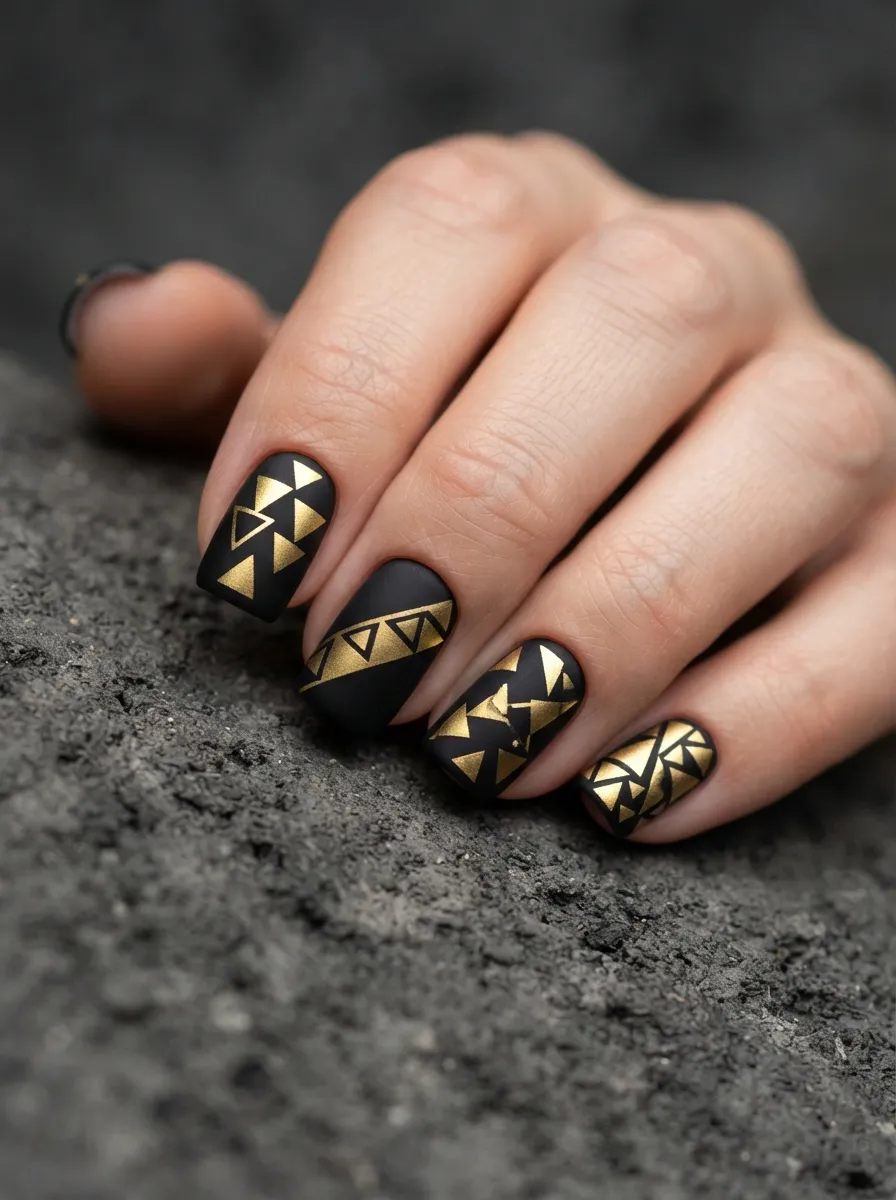 Geometric Gold Triangles