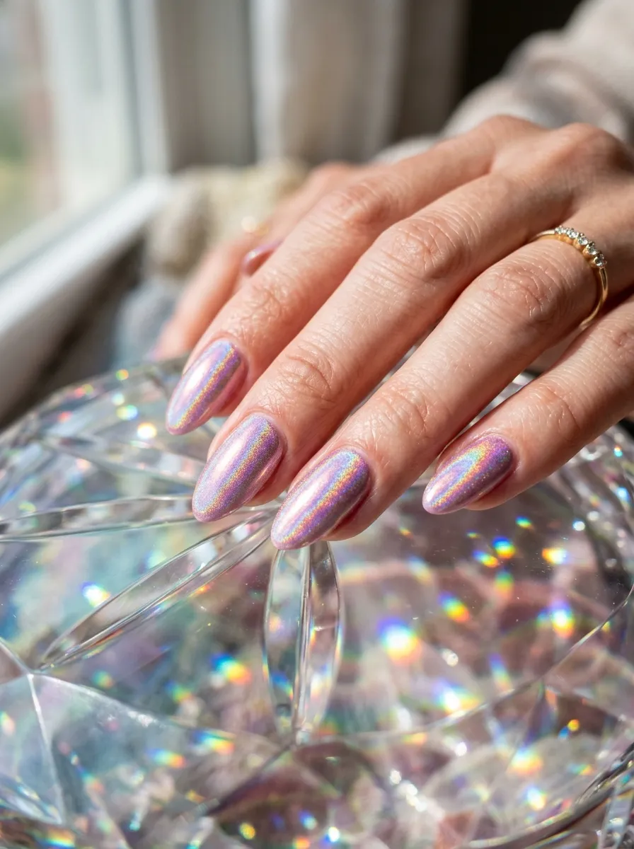 Holographic Pink Chrome