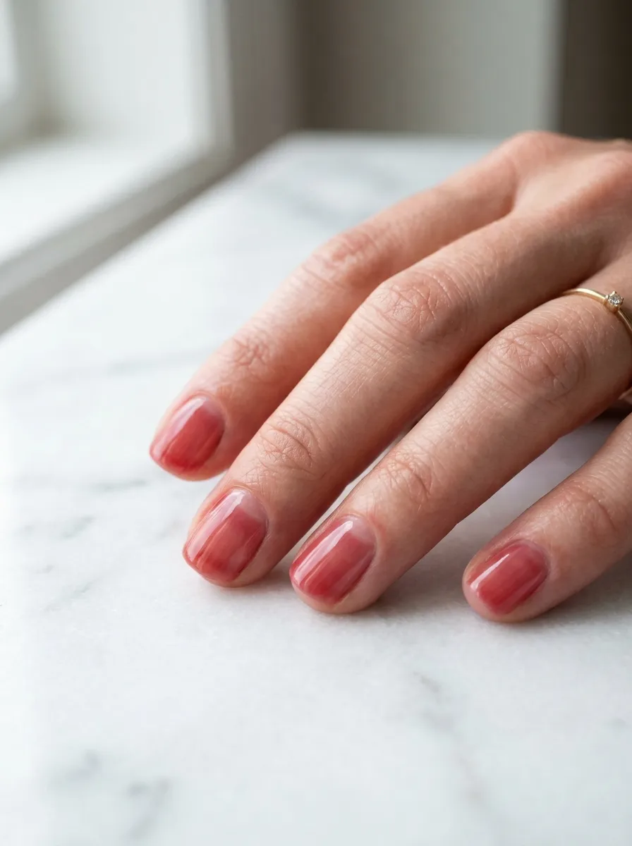 Red Jelly Nails