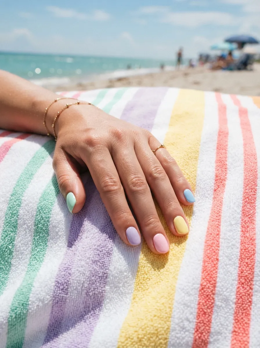 Salt Water Taffy Pastels