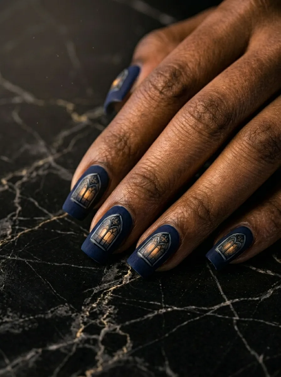 Haunted Mansion Window Nails