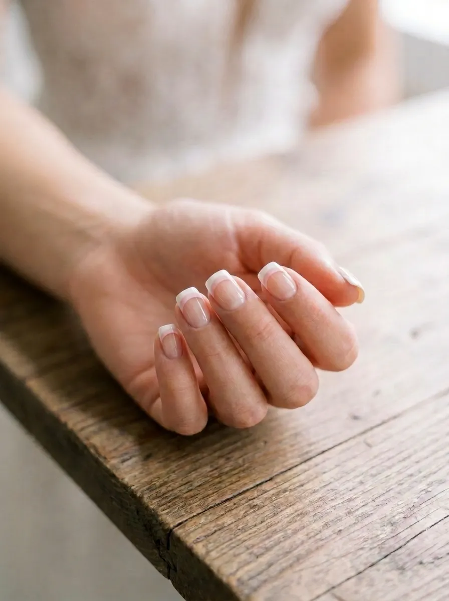 Two-Tone French Tips