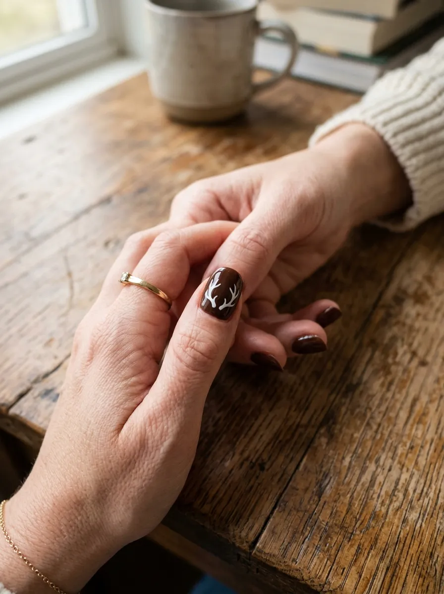 Antler Nail Art