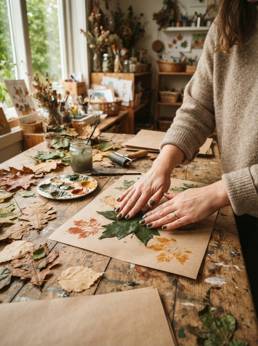 Moss Green Nails