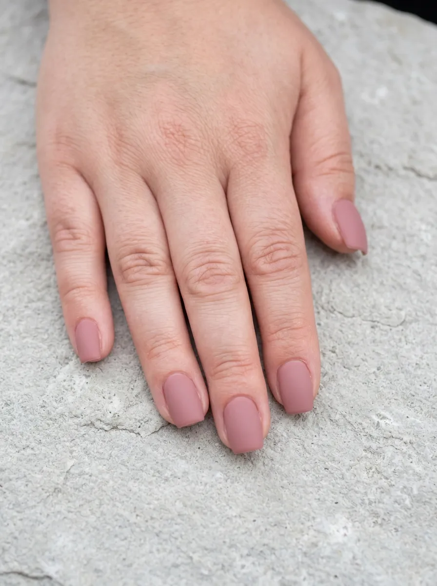Soft Square Nails
