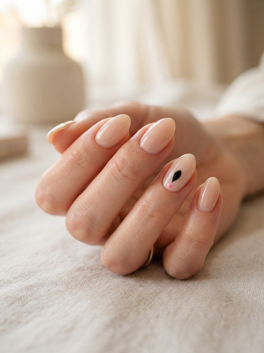Minimalist Single Seed Accent