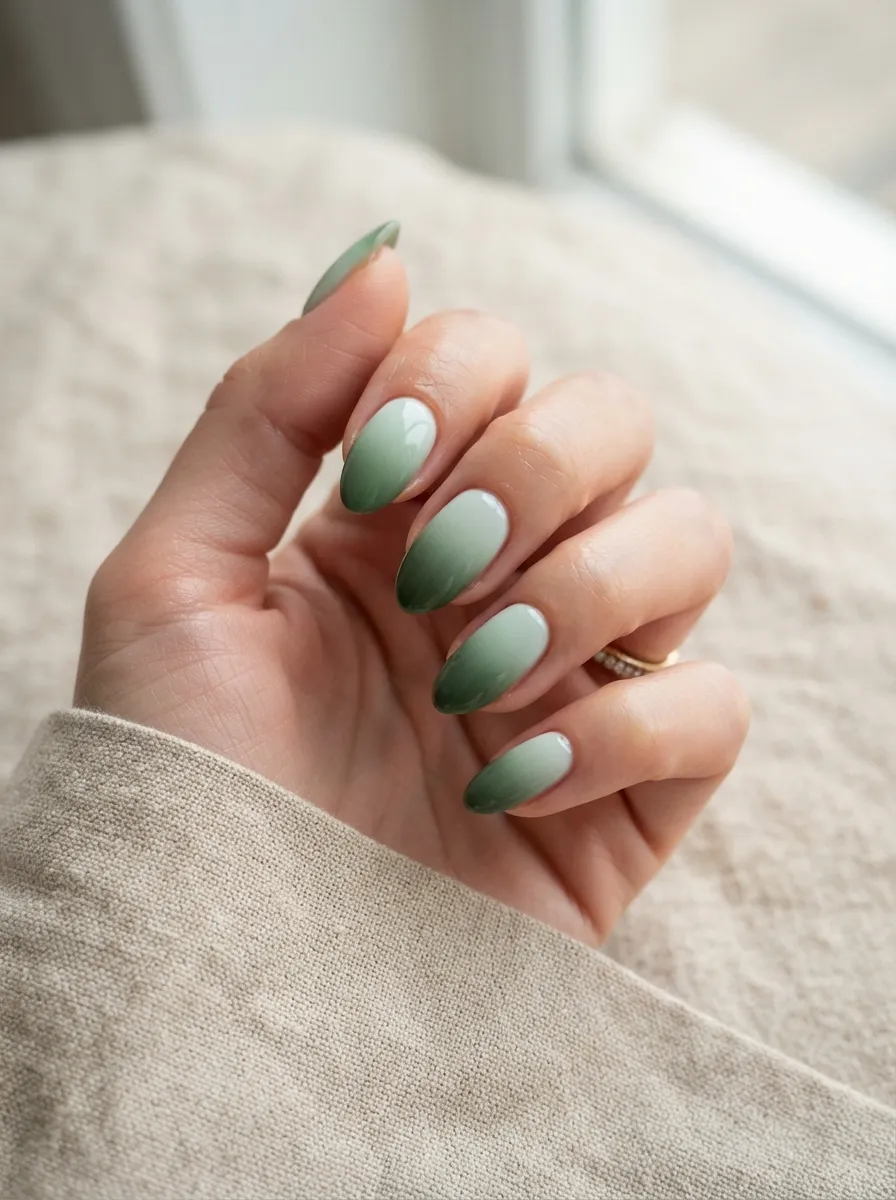 Ombre Matcha Fade