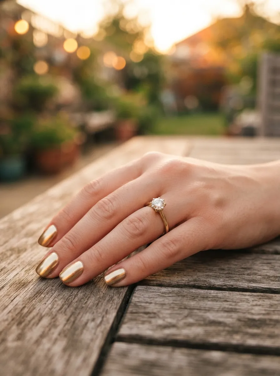 Metallic Gold Accents