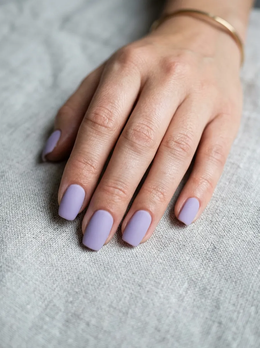 Soft Lavender with Matte Finish