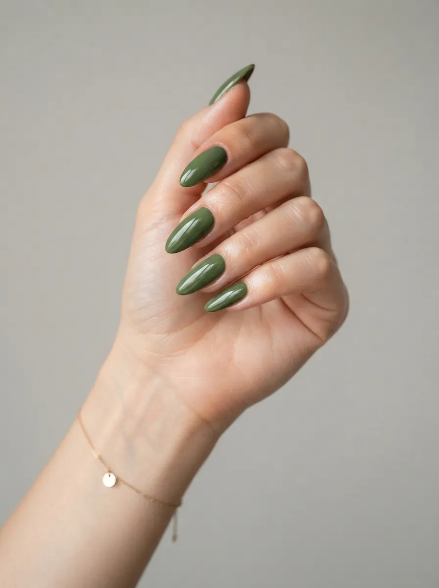 Matcha Green Almond Shape