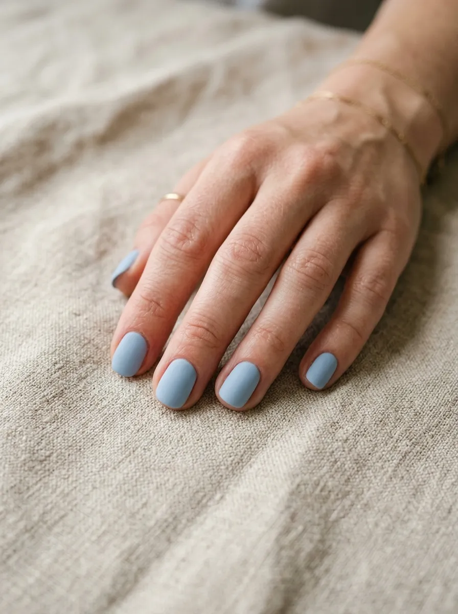 Matte Light Blue Finish
