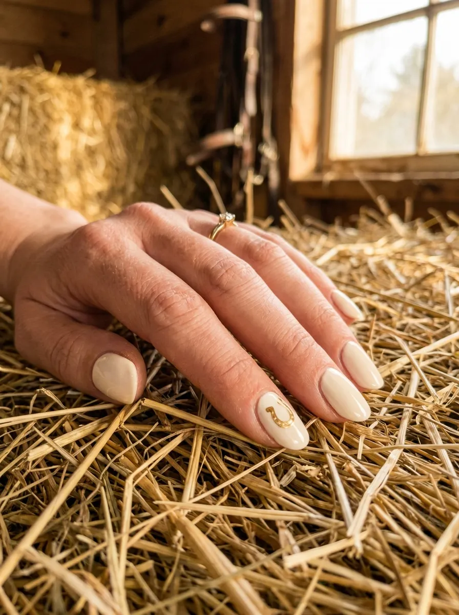 Horseshoe Nail Art